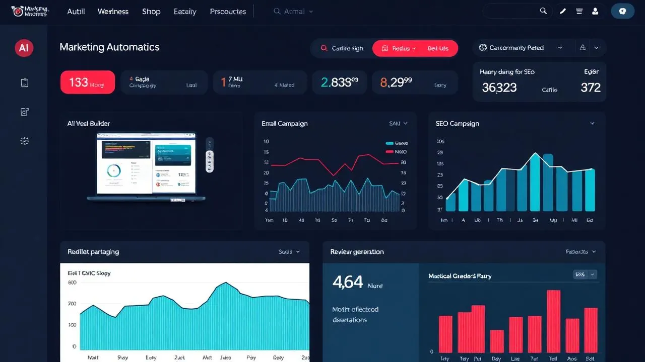 Growth plan marketing dashboard